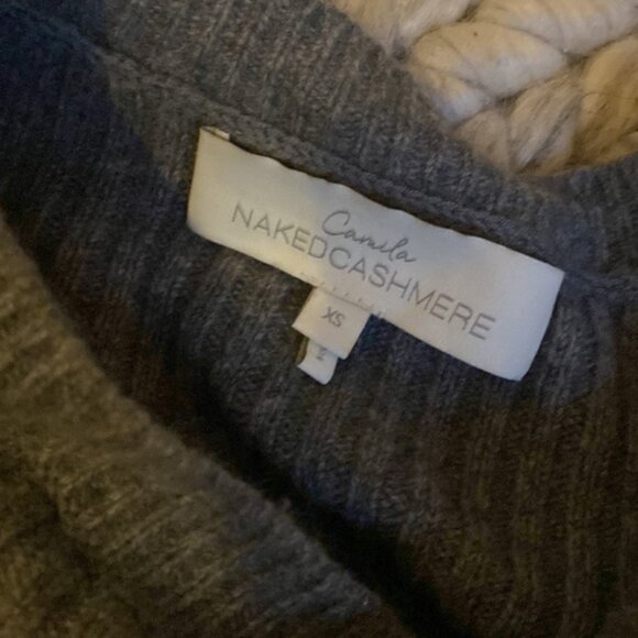 CAMILA X NAKED CASHMERE CREWNECK RIB SWEATER - xs - Picture 3 of 6